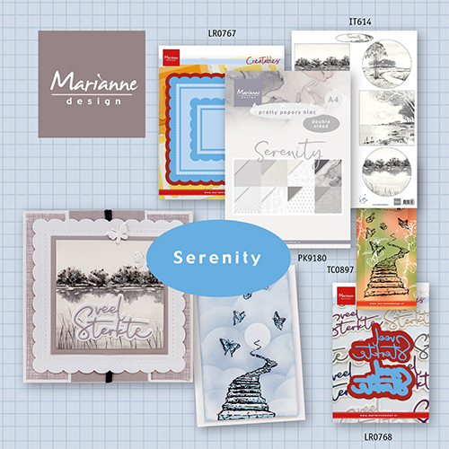 marianne design collection july serenity
