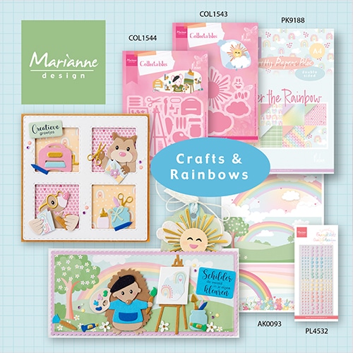Marianne Design April collection, # 136
